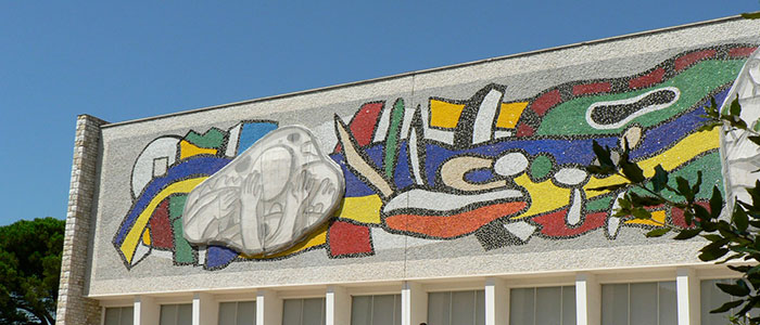 Le musée national Fernand Léger à Biot, Côte d’Azur