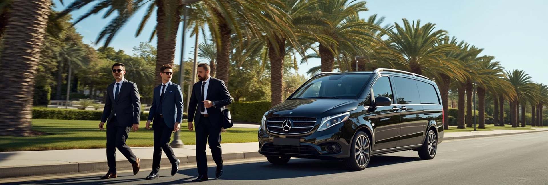 Transfert en minibus sur la Côte d'Azur